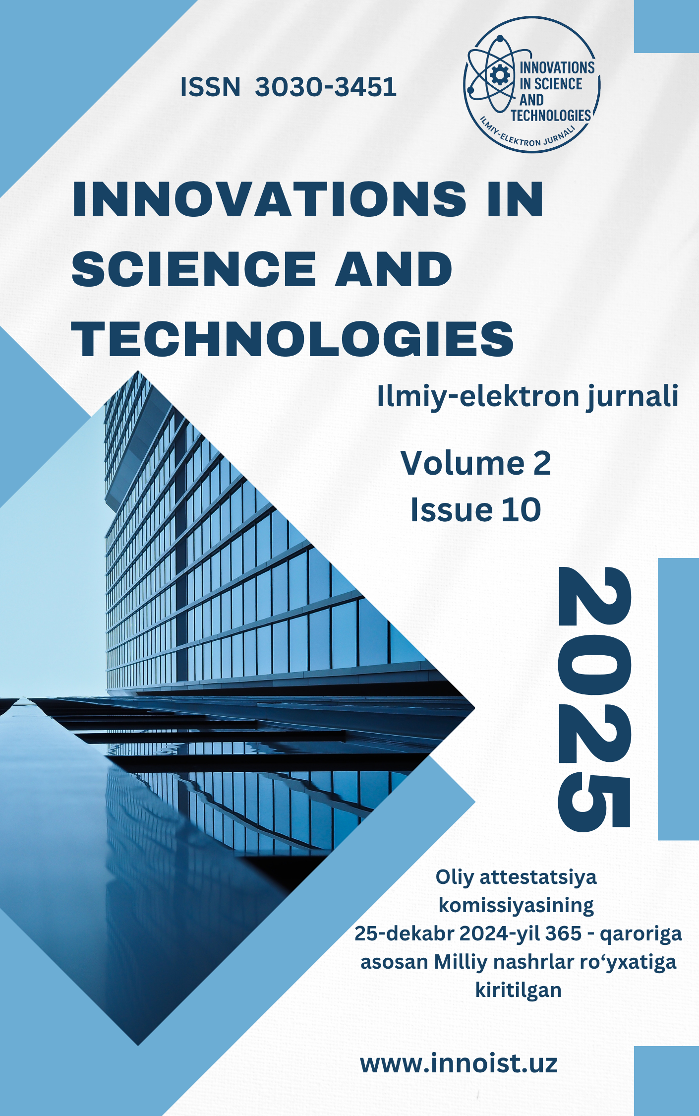 					View Vol. 2 No. 10 (2025): INNOIST
				